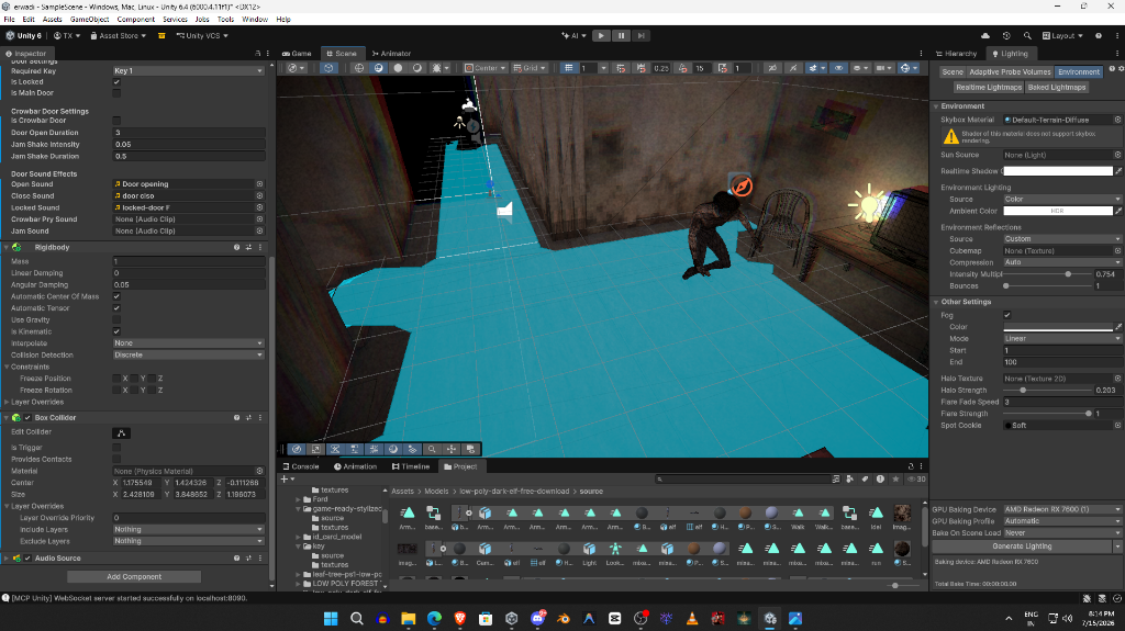 Spatial NavMesh & AI Patrol Flow